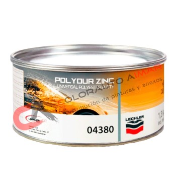 Masilla de Poliéster Aluminio Espátula Carrocería Coche 1,5 KG+